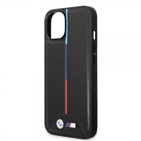 BMW iPhone 14 Plus Deksel Tikattu Svart