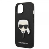 Karl Lagerfeld iPhone 14 Plus Deksel Saffiano Karl Svart