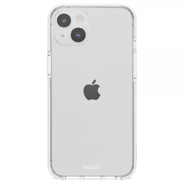 holdit iPhone 14 Plus Deksel Seethru White