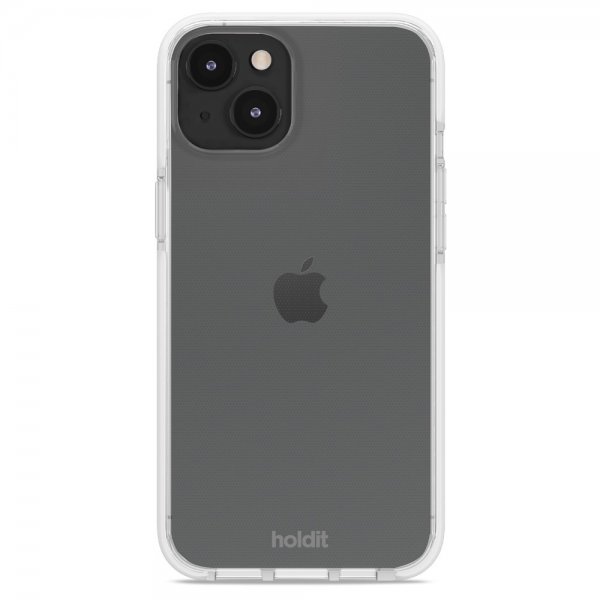 holdit iPhone 14 Plus Deksel Seethru White