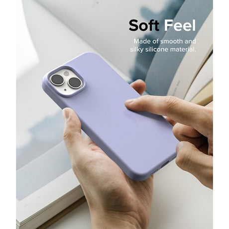 Ringke iPhone 14 Plus Deksel Silikoni Lavendel