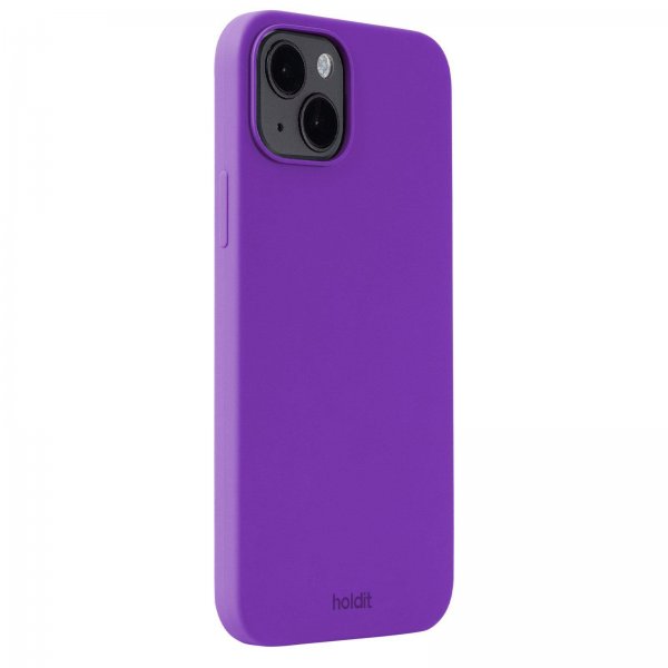 holdit iPhone 14 Plus Deksel Silikon Bright Purple