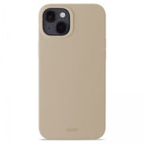 holdit iPhone 14 Plus Deksel Silikon Latte Beige