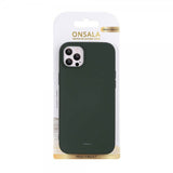Onsala iPhone 14 Plus Deksel Silikon Olive Green