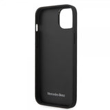 Mercedes Benz iPhone 14 Plus Deksel Star Pattern Svart