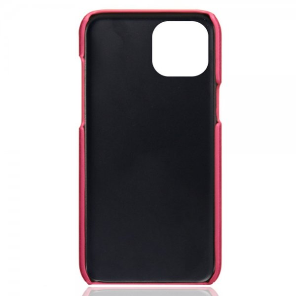 iPhone 14 Plus Deksel To Kortlommer Magenta
