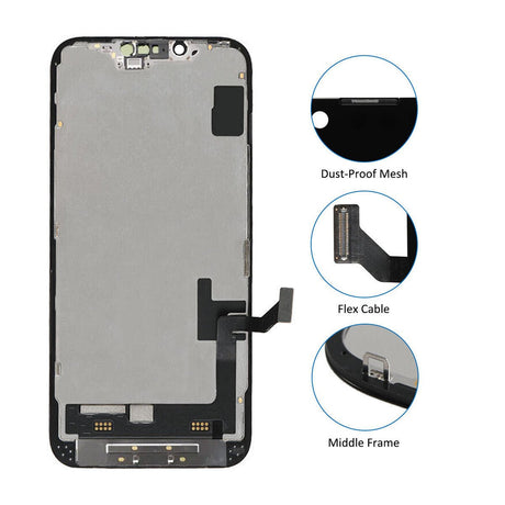 iPhone 14 Plus-skjerm med LCD In-Cell RJ