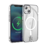Rvelon iPhone 14 Plus Deksel TPU MagSafe Transparent