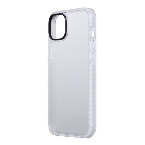 iPhone 14 Plus Deksel Støtsikker TPU Hvit