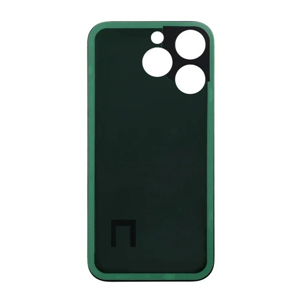 iPhone 14 Pro bakglass med selvklebende teip - gull