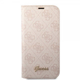 Guess iPhone 14 Pro Etui 4G Logo Rosa