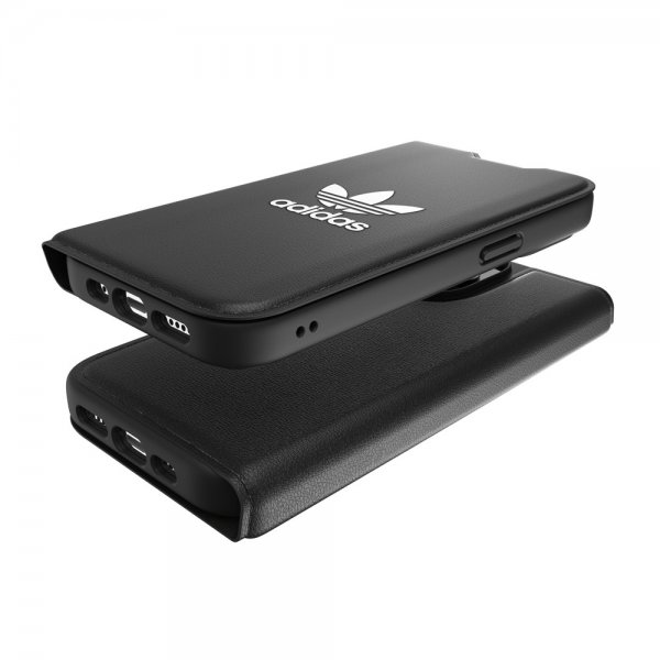 Adidas iPhone 14 Pro Etui Bok Etui Basic Svart
