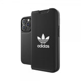 Adidas iPhone 14 Pro Etui Bok Etui Basic Svart