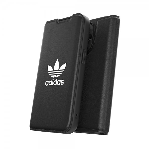 Adidas iPhone 14 Pro Etui Bok Etui Basic Svart