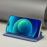 Lc.Imeeke iPhone 14 Pro Etui Flip Blå