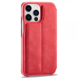 Lc.Imeeke iPhone 14 Pro Etui Flip Rød
