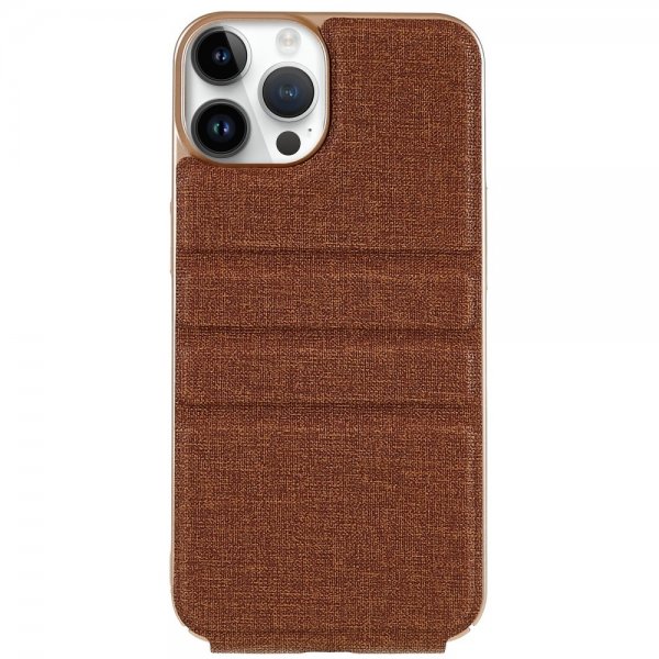 X-Level iPhone 14 Pro Etui Journey Series Brun