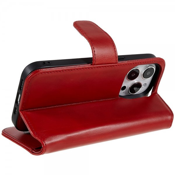 Nordic Covers iPhone 14 Pro Etui MagLeather Poppy Red