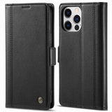 Lc.Imeeke iPhone 14 Pro Etui med Kortlomme Svart