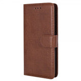 iPhone 14 Pro Etui Avtagbart Deksel KT Leather Series-3 Brun