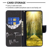 iPhone 14 Pro Etui Motiv Don't Touch My Phone
