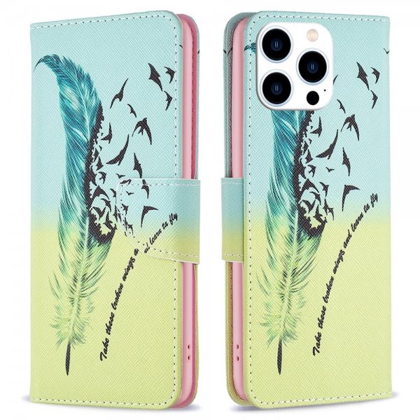 iPhone 14 Pro Etui Motiv Fjær
