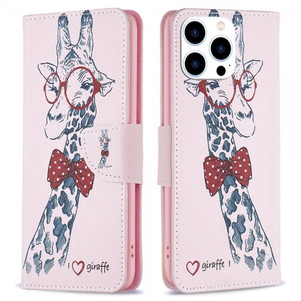 iPhone 14 Pro Etui Motiv Sjiraff