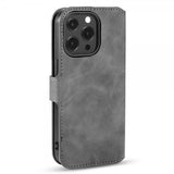 Dg.Ming iPhone 14 Pro Etui Retro Grå