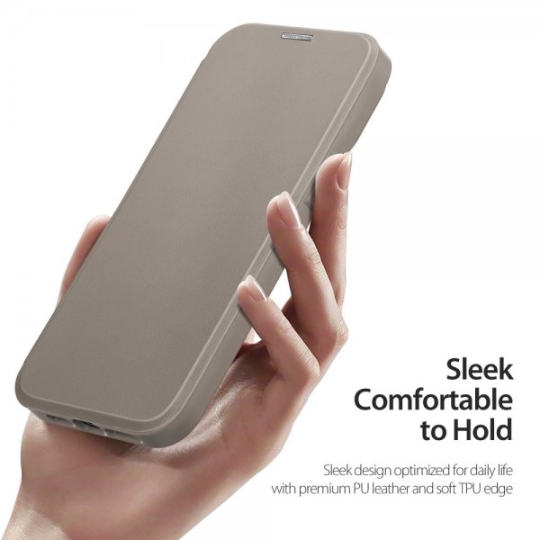 Dux Ducis iPhone 14 Pro Etui Skin X Pro Series MagSafe Khaki