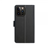 Xqisit iPhone 14 Pro Etui Slim Wallet Selection Svart