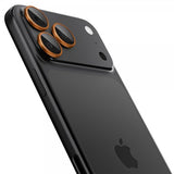 Spigen iPhone 14/15/16/17 Pro & Pro Max Kamerabeskytter GLAS.tR EZ Fit Optik Pro 2-pakning Oransje