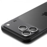Spigen iPhone 14/15/16/17 Pro & Pro Max Kamerabeskytter GLAS.tR EZ Fit Optik Pro 2-pakning Sølv