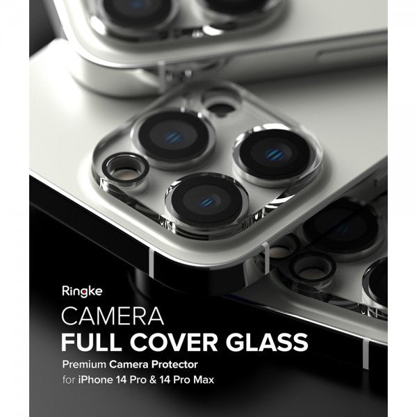 Ringke iPhone 14 Pro/iPhone 14 Pro Max Kamerabeskytter Camera Protector Glass 2-pakning