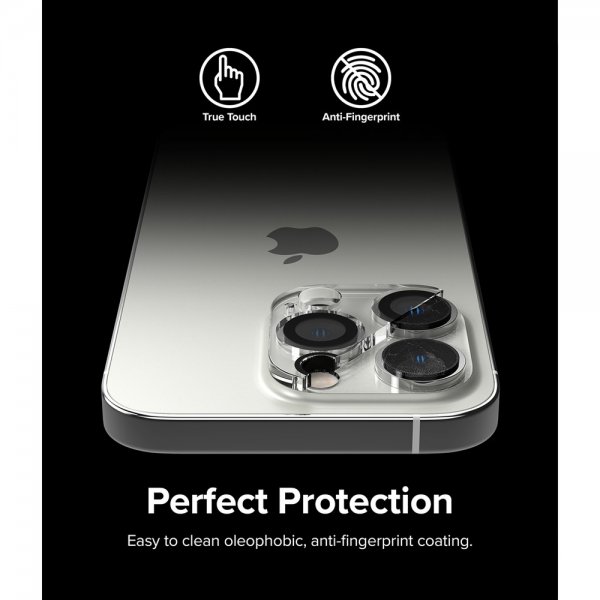 Ringke iPhone 14 Pro/iPhone 14 Pro Max Kamerabeskytter Camera Protector Glass 2-pakning