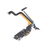 iPhone 14 Pro Ladekontakt med Flexkabel Original - Gull