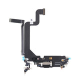 iPhone 14 Pro Ladekontakt med Flexkabel Original - Svart