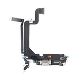 iPhone 14 Pro ladekontakt med flexkabel Original - hvit