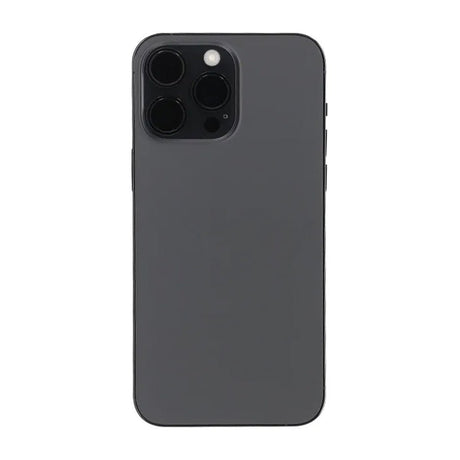 iPhone 14 Pro Max bakside med komplett ramme OEM – Grafitt