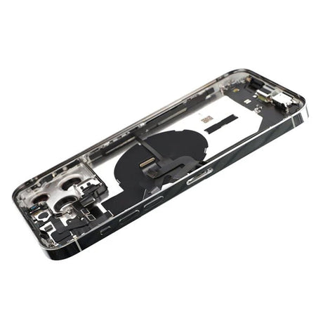 iPhone 14 Pro Max bakside med komplett ramme – Sølv