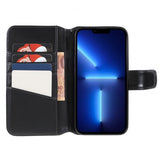 Nordic Covers iPhone 14 Pro Max Etui Essential Leather Raven Black