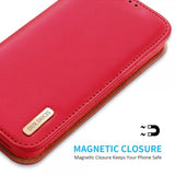 Dux Ducis iPhone 14 Pro Max Etui Hivo Series Rød