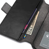Krusell iPhone 14 Pro Max Etui Leather PhoneWallet Svart