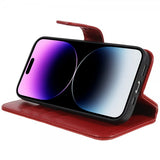 Nordic Covers iPhone 14 Pro Max Etui MagLeather Poppy Red
