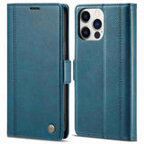 Lc.Imeeke iPhone 14 Pro Max Etui med Kortlomme Blå