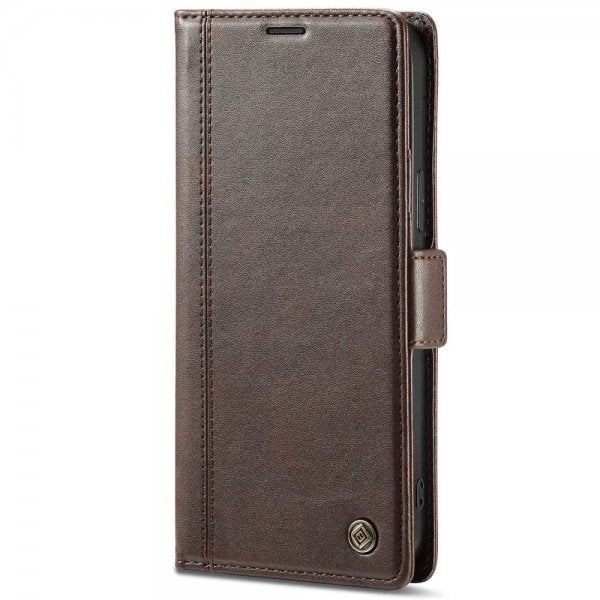 Lc.Imeeke iPhone 14 Pro Max Etui med Kortlomme Brun