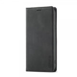 Lc.Imeeke iPhone 14 Pro Max Etui med Kortlomme flipp Svart