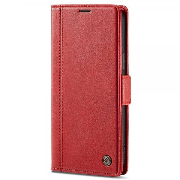 Lc.Imeeke iPhone 14 Pro Max Etui med Kortlomme Rød