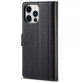 Lc.Imeeke iPhone 14 Pro Max Etui med Kortlomme Svart