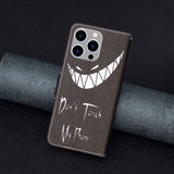 iPhone 14 Pro Max Etui Motiv Don't Touch My Phone