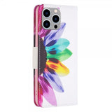 iPhone 14 Pro Max Etui Motiv Fargerik Blad